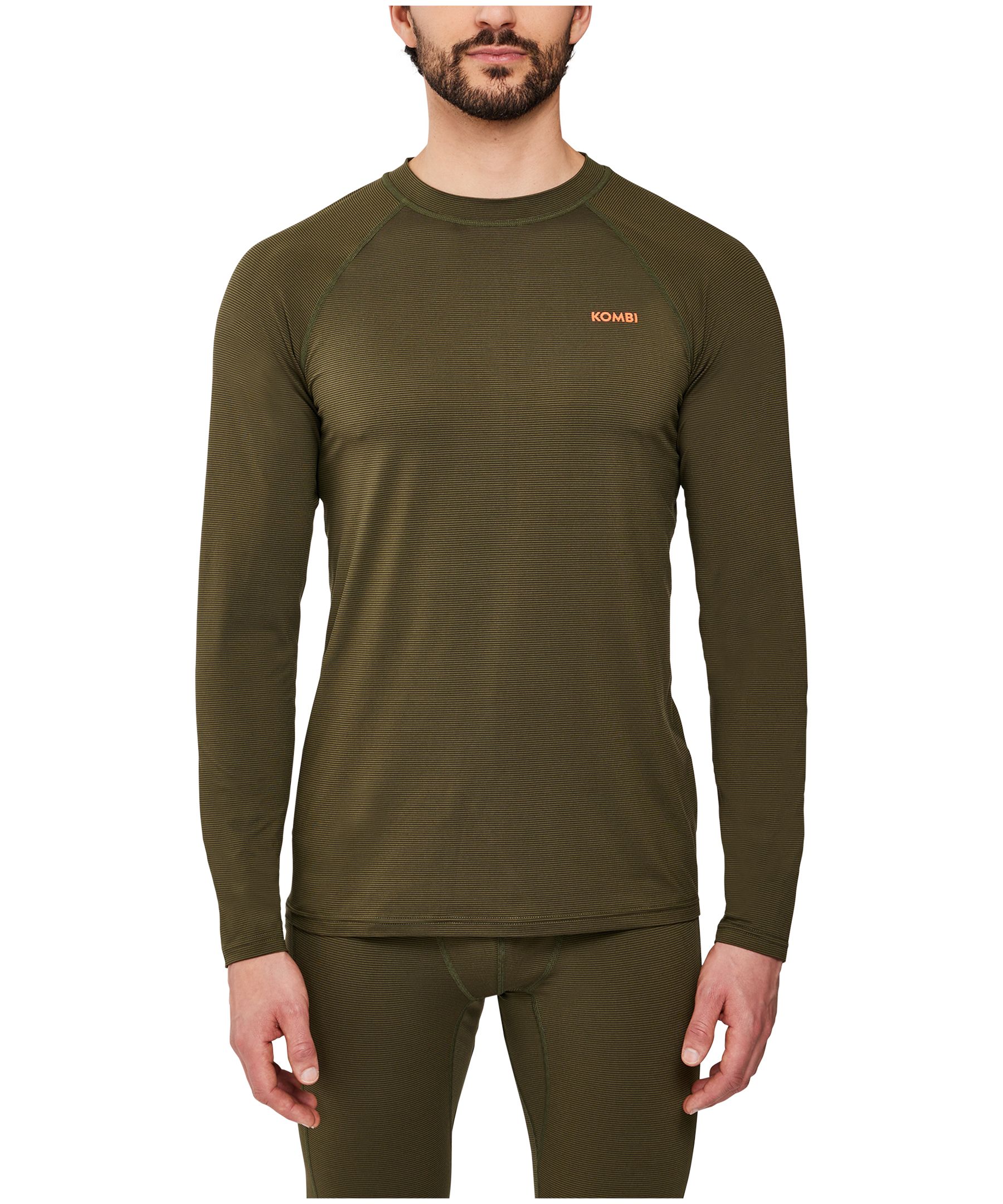 Kombi Men's Redheat Active Base Layer Crew Neck Top