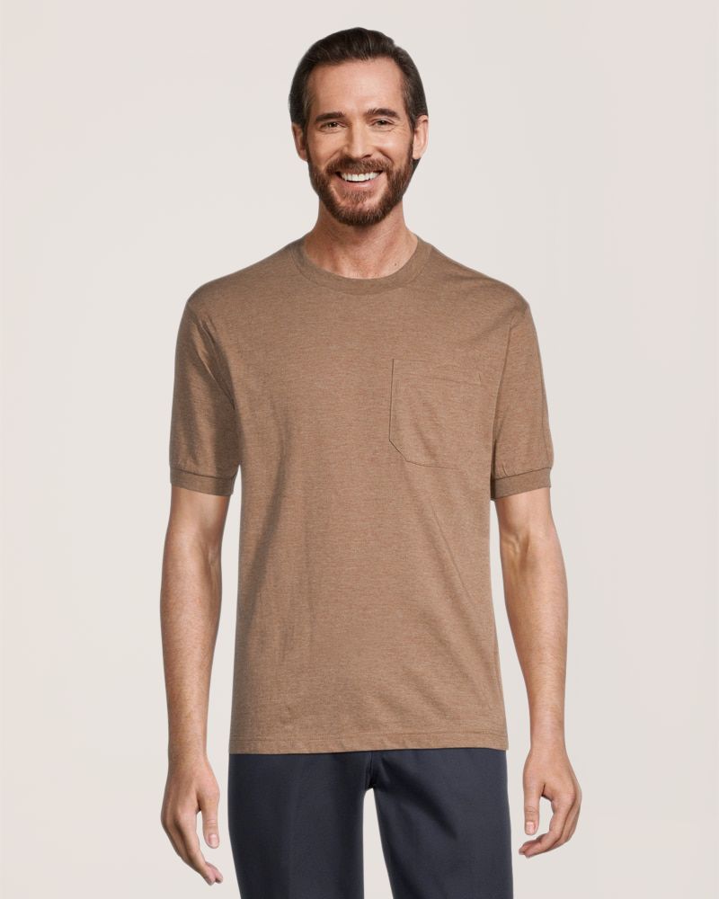 Aggressor Men's Crewneck Work T-Shirt With FRESHTECH