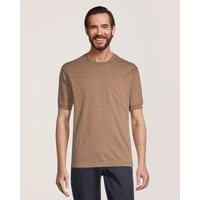 Aggressor Men's Crewneck Work T-Shirt With FRESHTECH Front_Flat