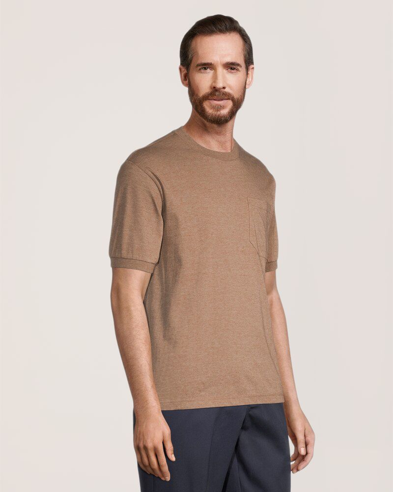 Aggressor Men's Crewneck Work T-Shirt With FRESHTECH