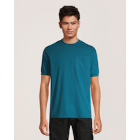 Aggressor Men's Work T Shirt Front_Flat