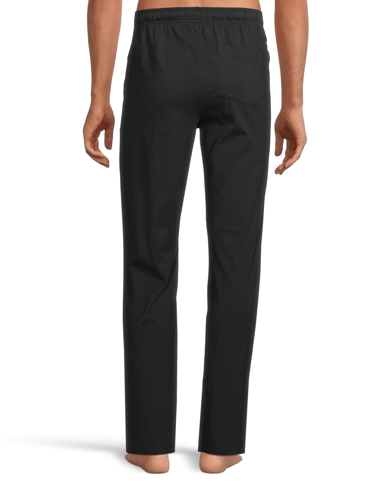 Men s Jersey Lounge Pants With Elastic Waistband and Drawstring