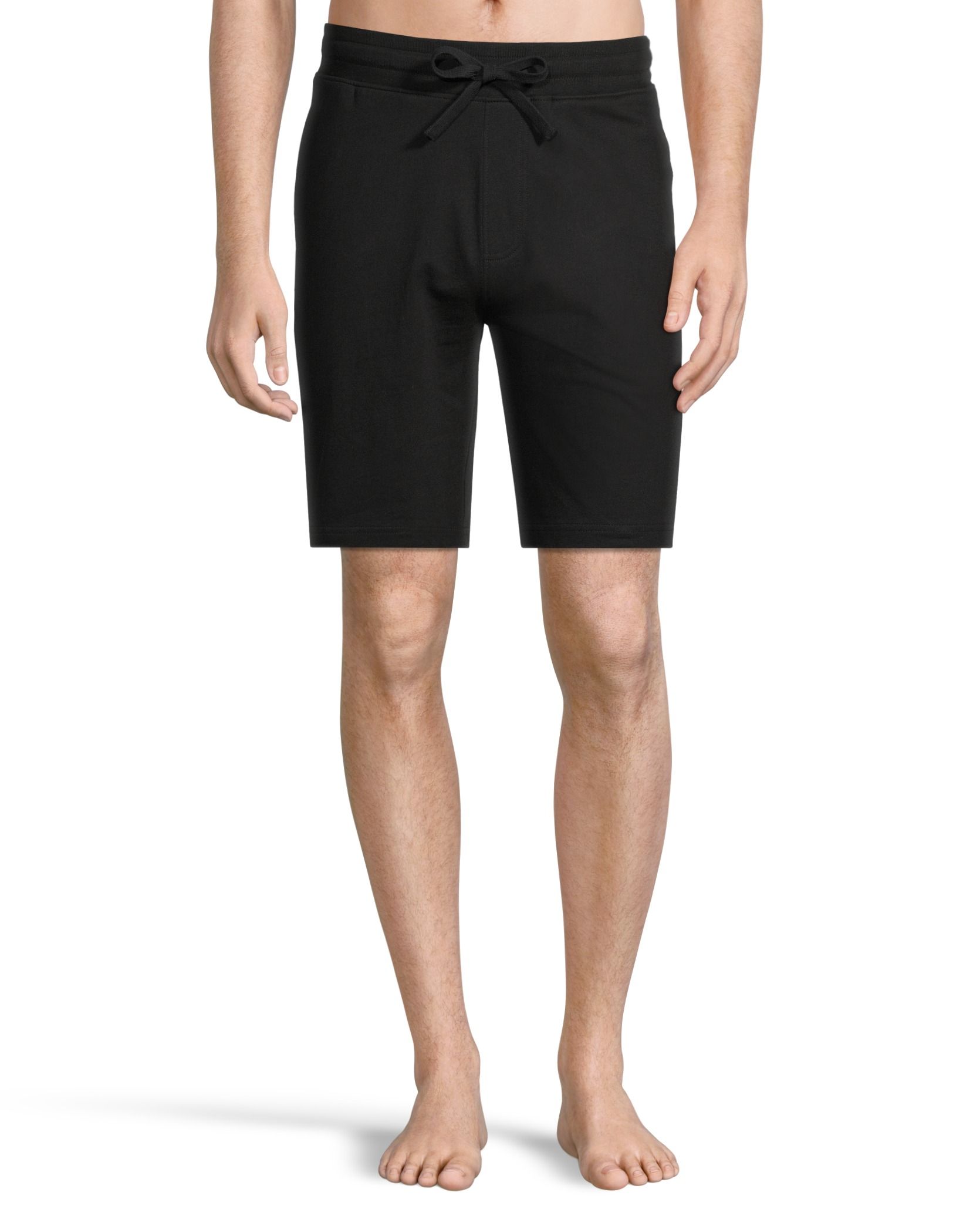Denver Hayes Men's French Terry Elastic Drawstring Lounge Shorts