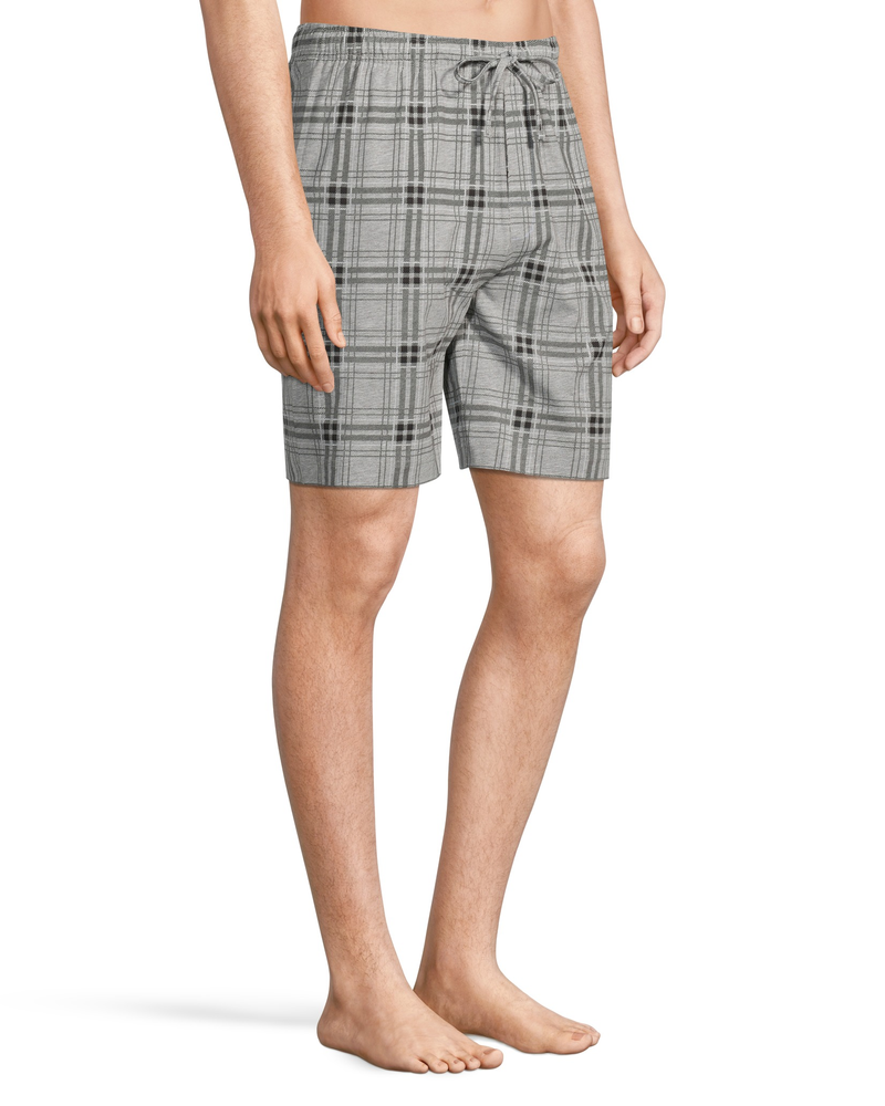Plaid drawstring shorts top