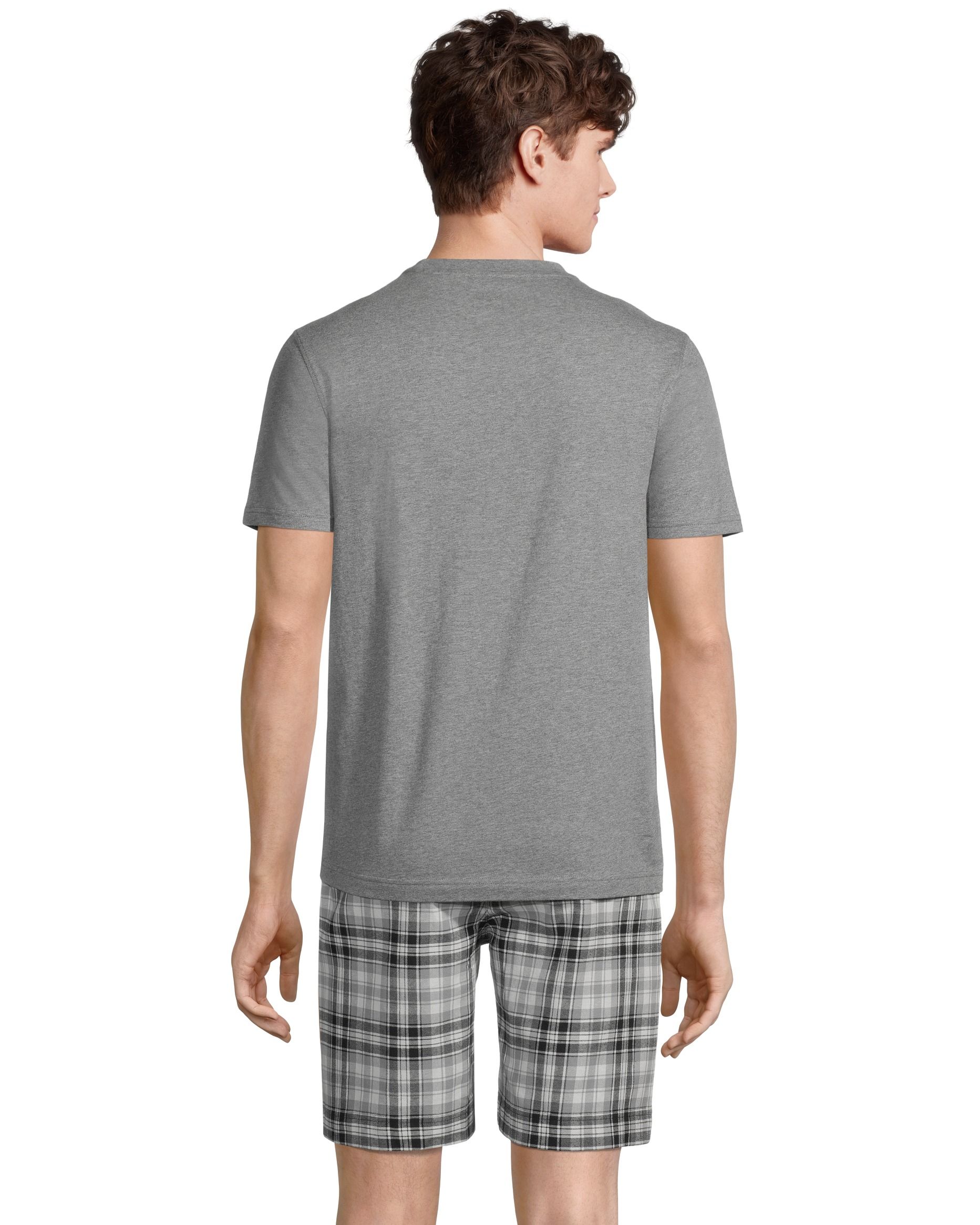 Men's 2 Piece T Shirt and Shorts Pajama Set | Marks