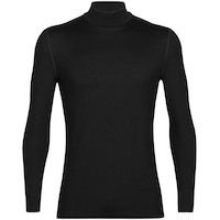 Icebreaker Men's 260 Tech Long Sleeve Base Layer Turtleneck
ONLINE ONLY Front_Flat