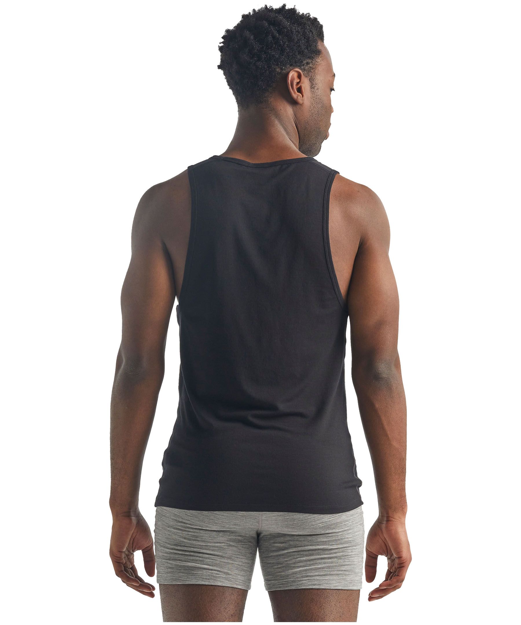 Icebreaker Men's Anatomica Slim Fit Base Layer Tank Top