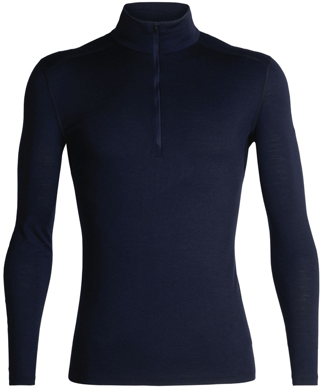 Icebreaker Men's 200 Oasis Long Sleeve Half Zip Base Layer Top