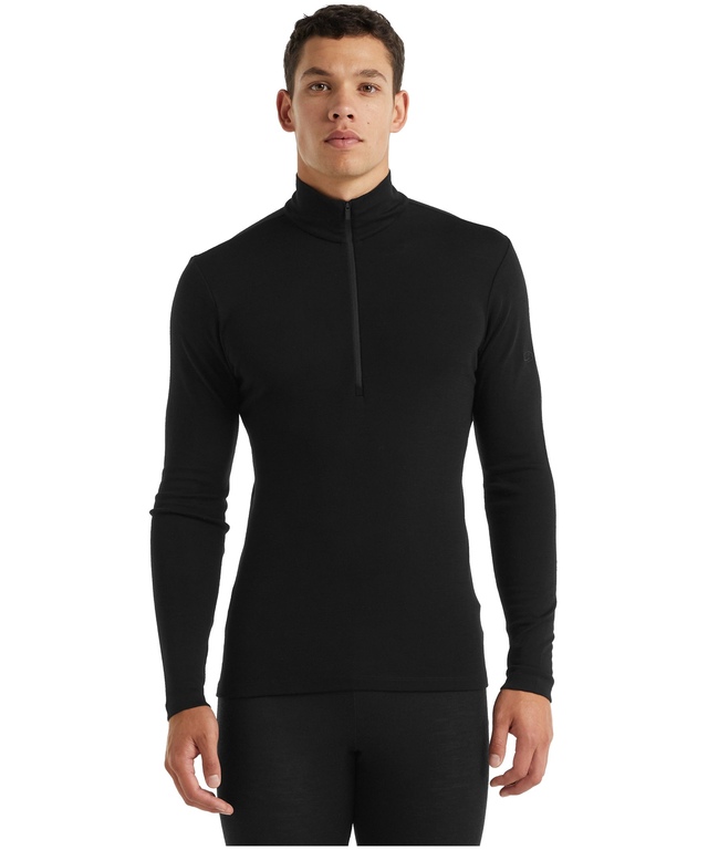 Icebreaker Men's 175 Everyday Long Sleeve Half Zip Slim Fit Base Layer Top