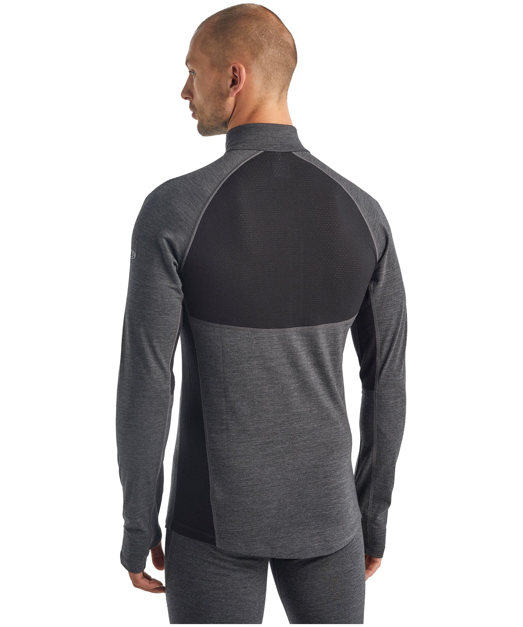 Icebreaker Men's 260 Zone Long Sleeve Half Zip Base Layer Top -