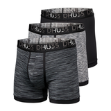 Caleçon court mode en microfibre pressé à chaud pour hommes, Denver Hayes, paquet de 3 Front_Angled_Left