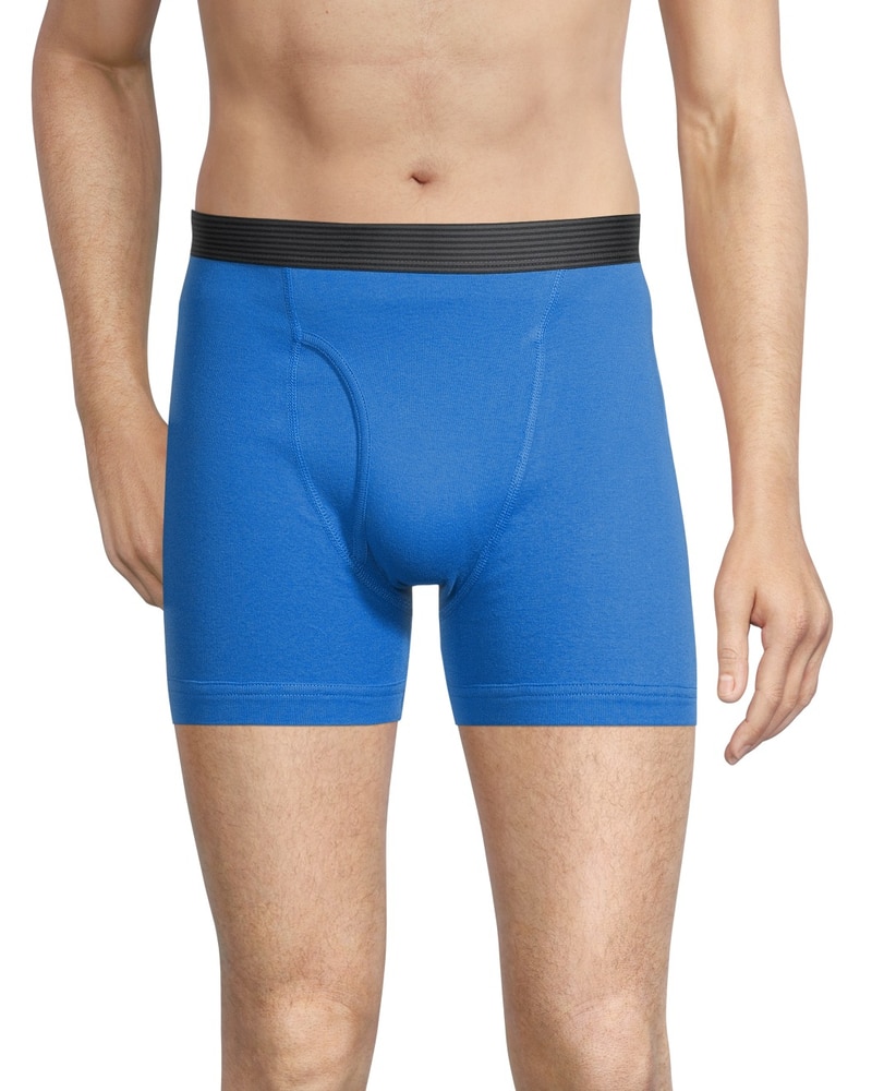 Denver Hayes Men's 4 Pack Classic Boxer Briefs Underwear Marks
