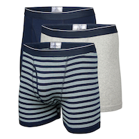 Caleçon boxeur pour hommes, Denver Hayes, Status, paquet de 3 Front_Angled_Left