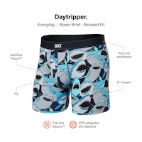 SAXX Men's Daytripper Boxer Brief Front_Angled_Left