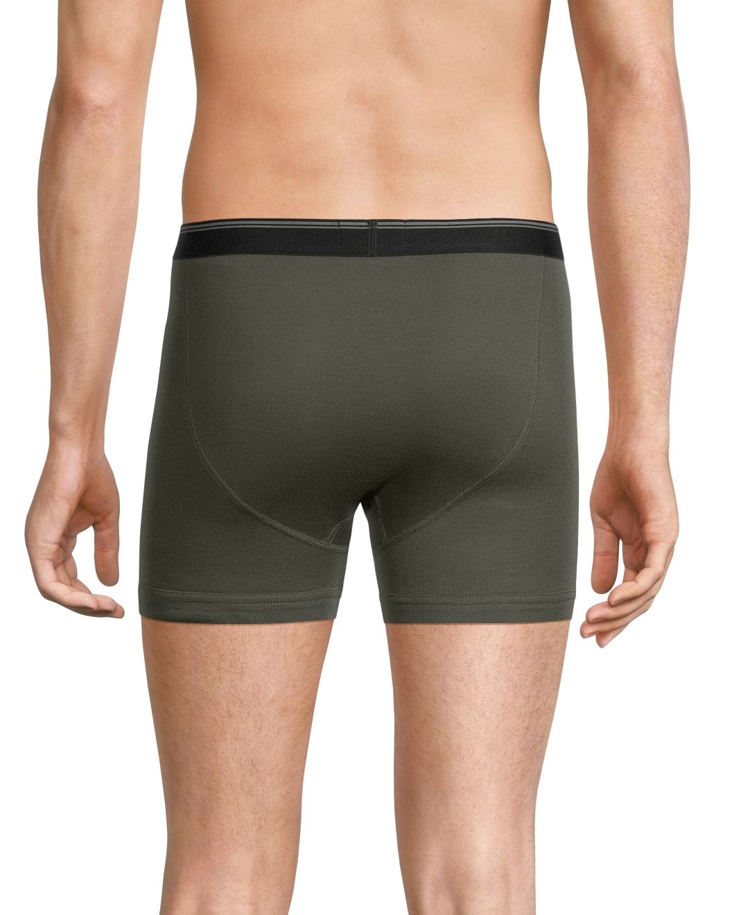 Caleçon boxeur en coton avec élastique pour hommes, Denver Hayes, paquet de 3