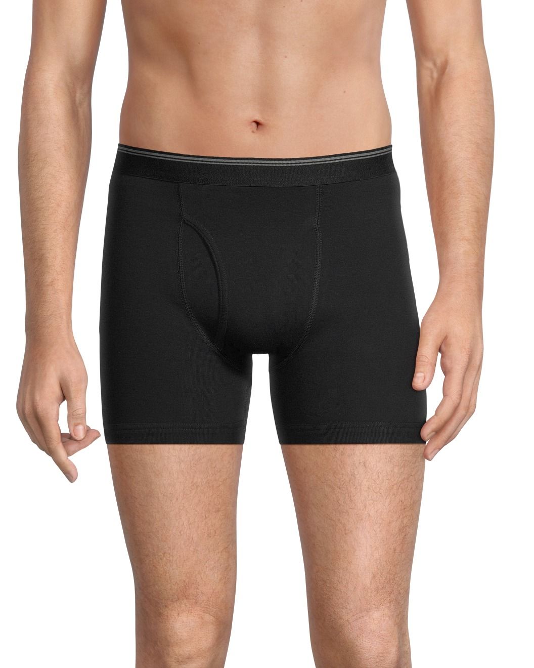 Caleçon boxeur en coton avec élastique pour hommes, Denver Hayes, paquet de 3