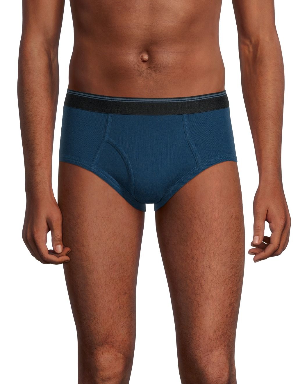 Denver Hayes Men's 3-Pack Solid Basic Briefs