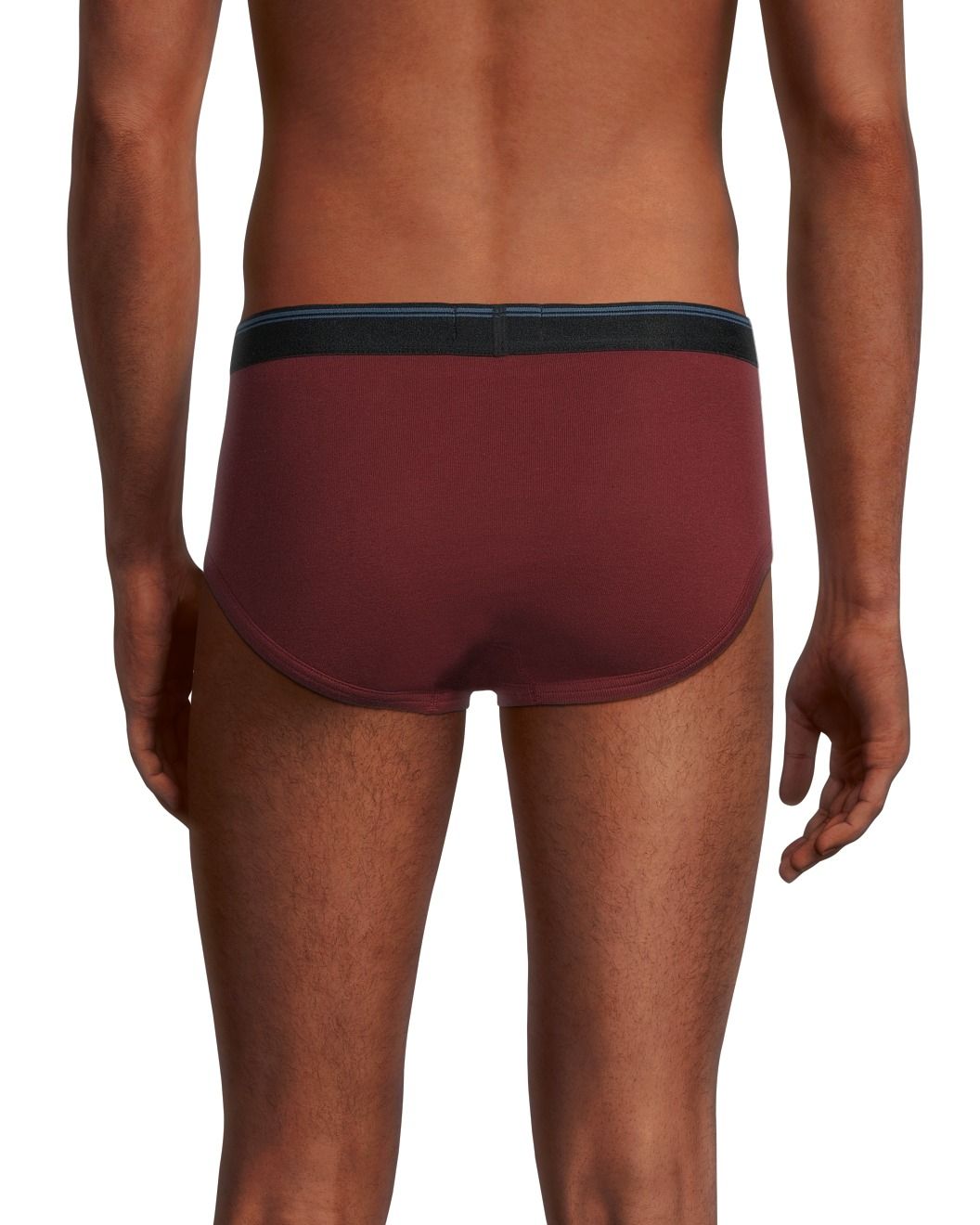 Denver Hayes Men's 3-Pack Solid Basic Briefs