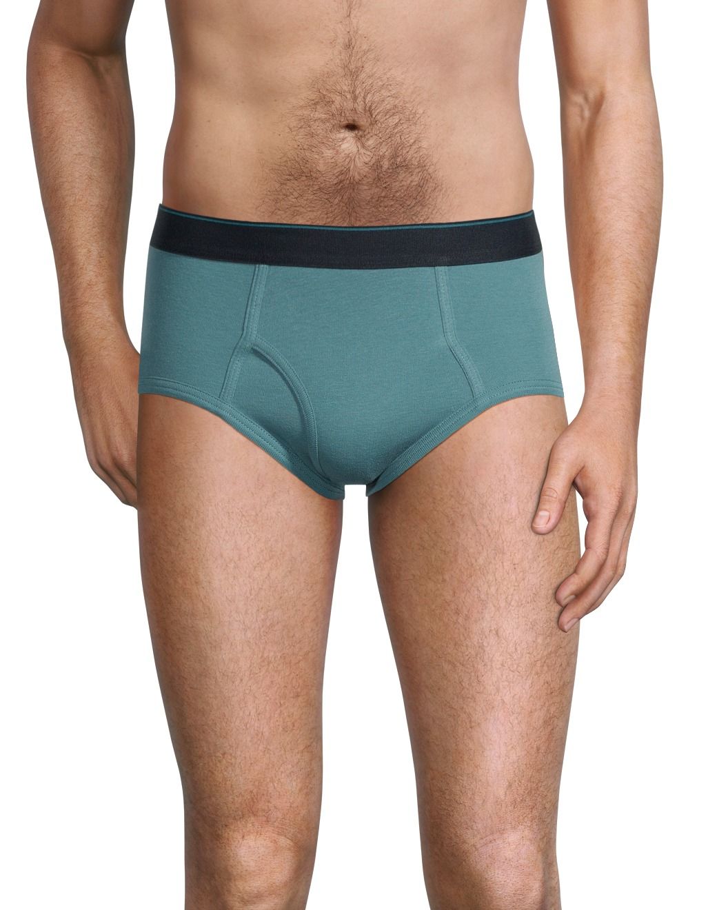 Denver Hayes Men's 3-Pack Yarn Dye Basic Briefs