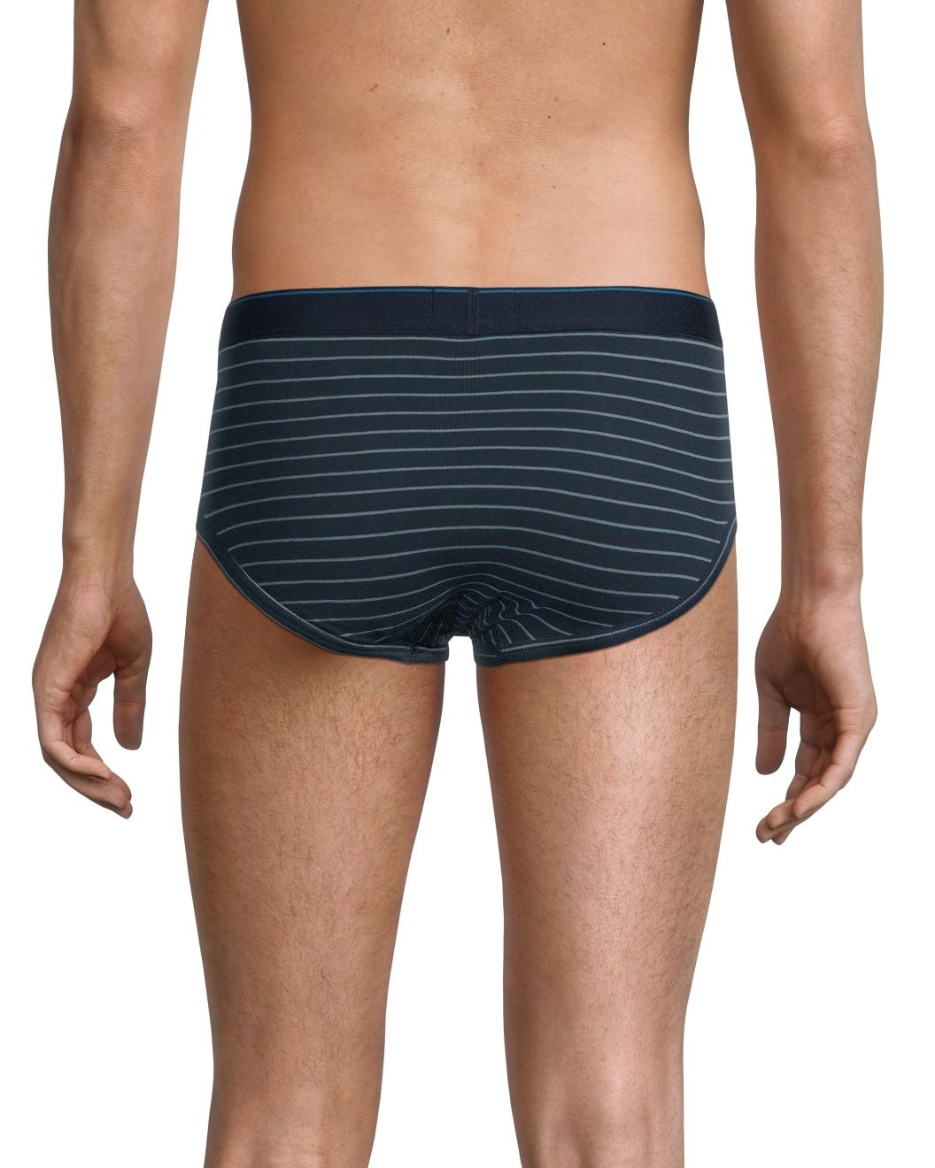 Denver Hayes Men's 3-Pack Yarn Dye Basic Briefs