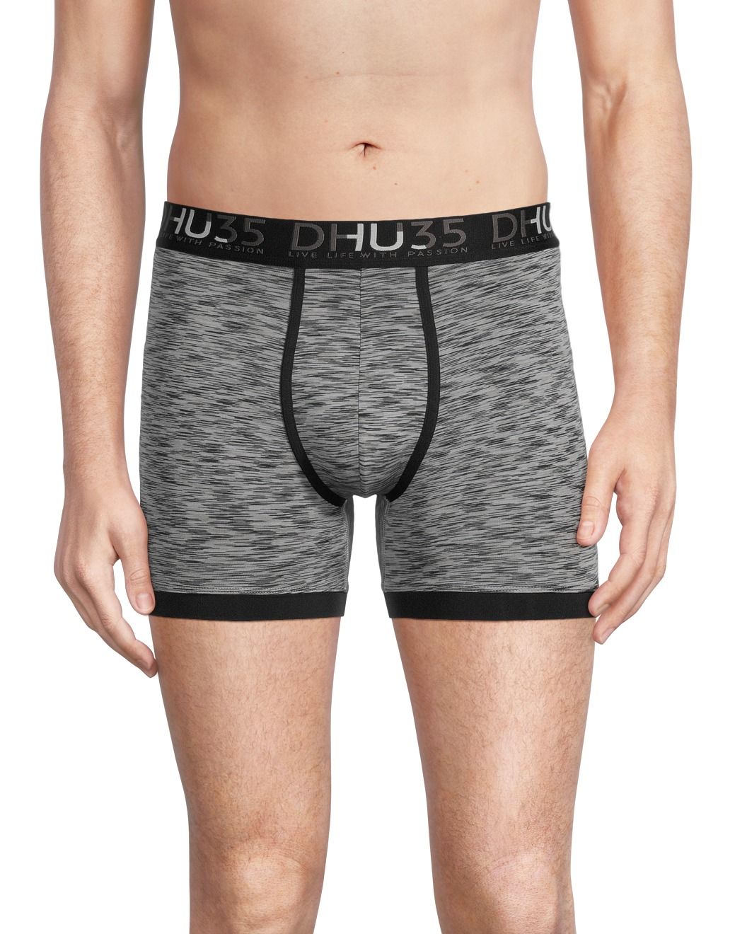 Caleçon boxeur en microfibre teint par zone pour hommes, Denver Hayes, paquet de 3