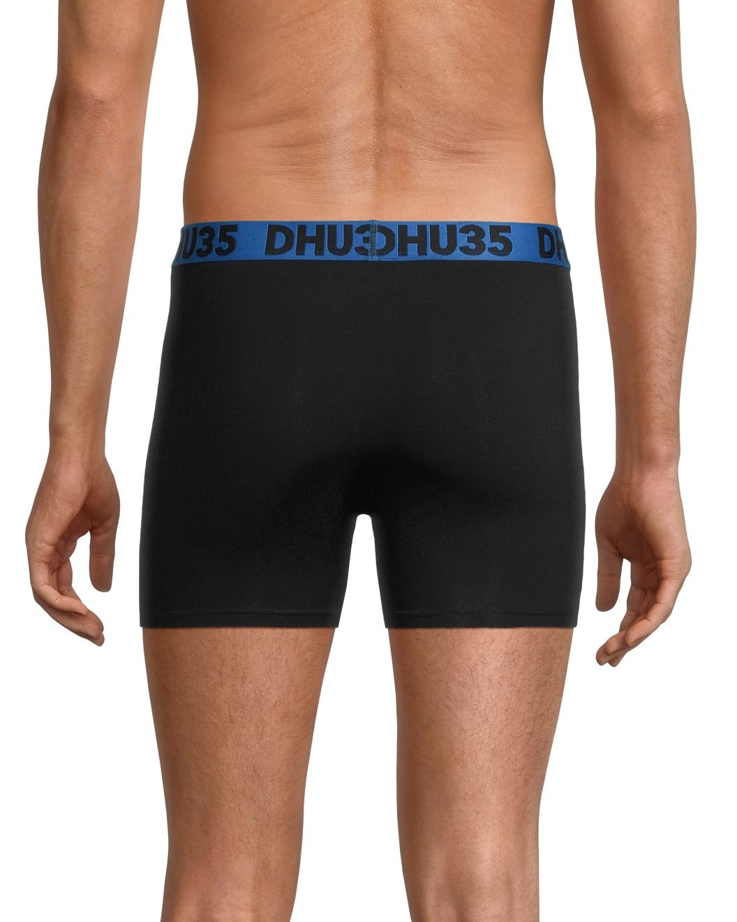 Denver Hayes Men's 3-Pack Cotton Stretch Elastic Boxer Briefs