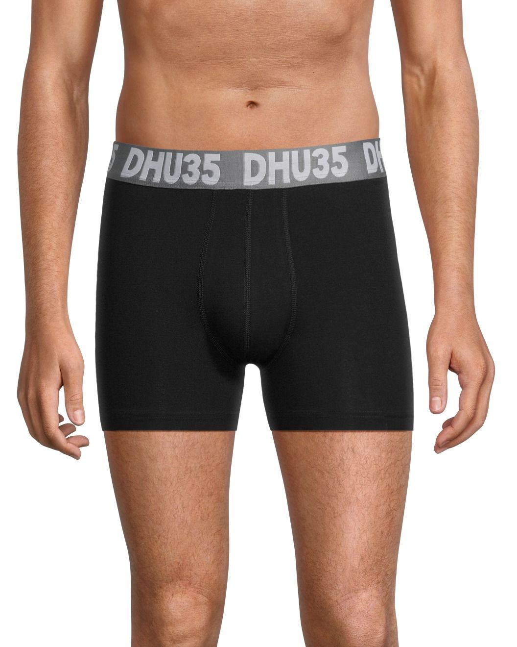 Denver Hayes Men's 3-Pack Cotton Stretch Elastic Boxer Briefs