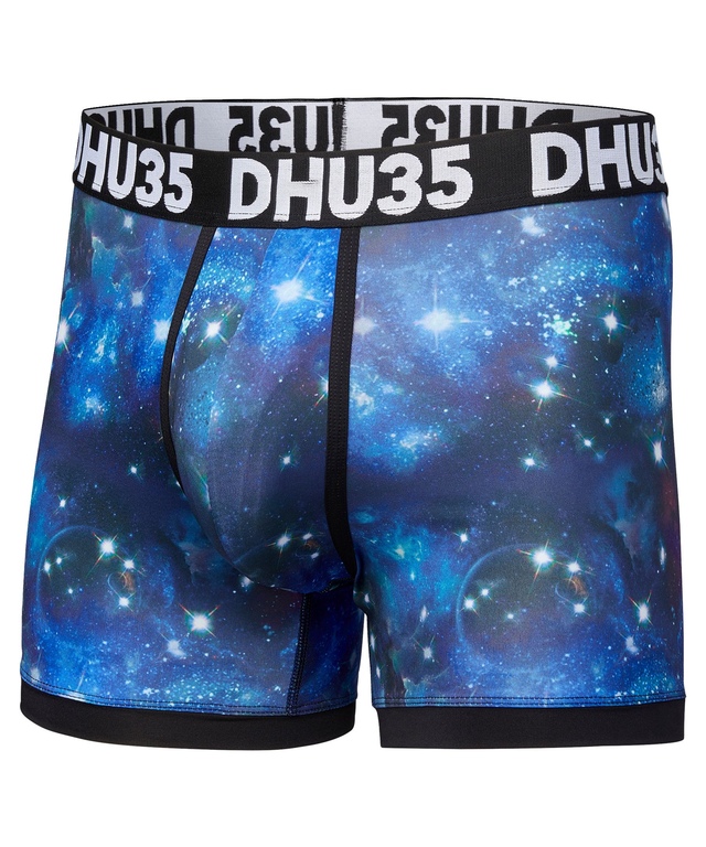 Caleçon boxeur mode en microfibre avec graphique photoréaliste pour hommes, Denver Hayes