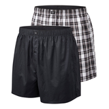 Boxeurs tissés pour hommes, Denver Hayes, paquet de 2 Front_Angled_Left