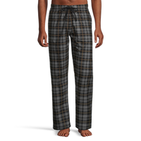 Pantalon de détente en molleton à carreaux pour hommes, Heritage, WindRiver Front_Flat