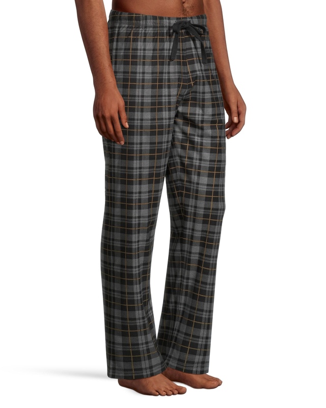 Pantalon Détente Homme En Coton-lin - Taille élastique, Coupe Ample - Imprimé Rayé - Pour La Maison & Loisirs