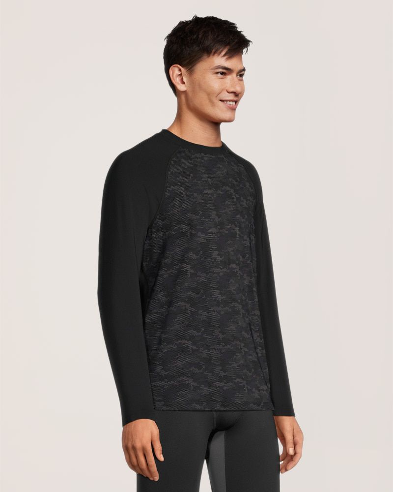 Haut couche de base performance DriWear pour hommes de la série Workpro de Dakota, camouflage