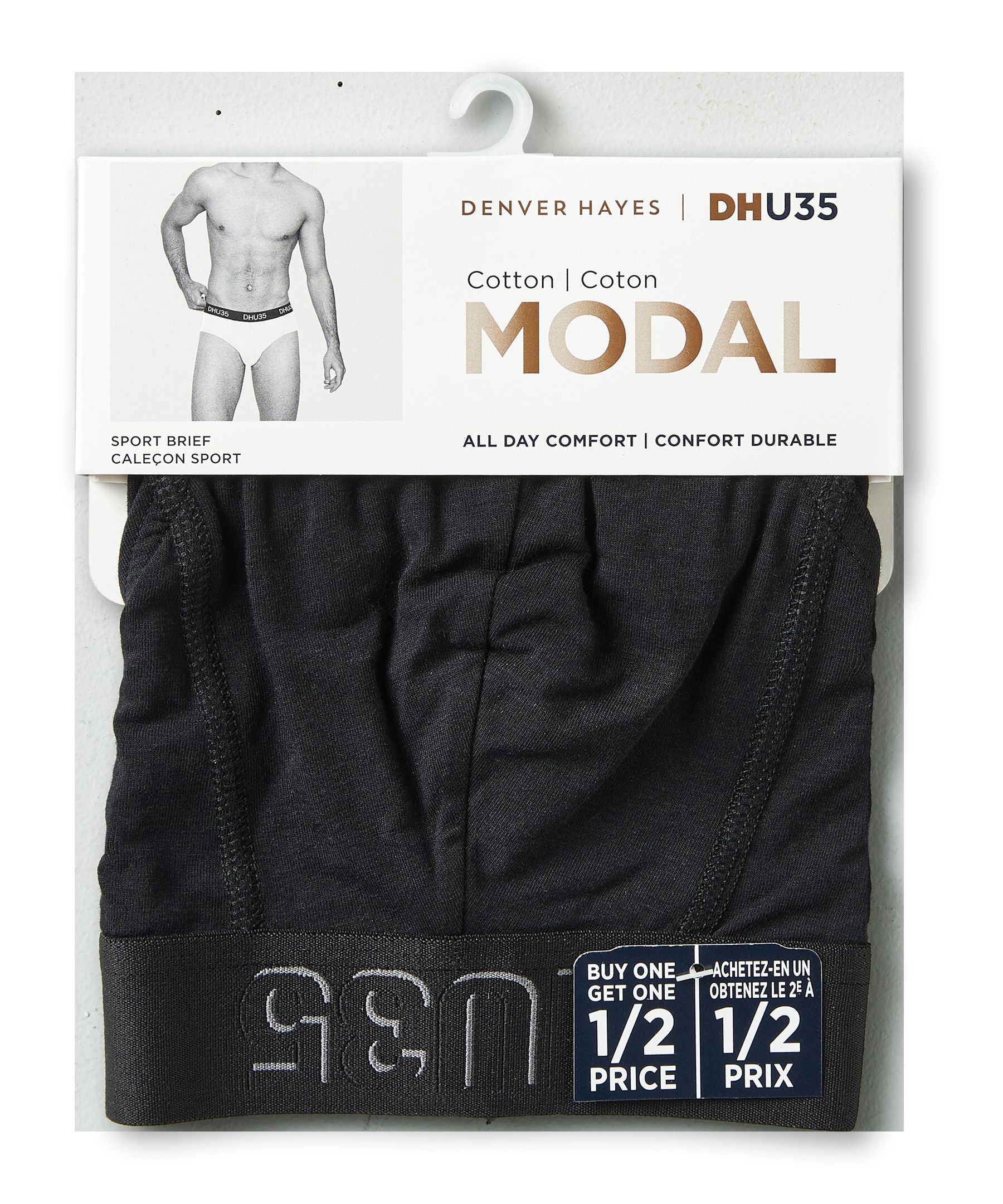 Caleçon sport confort quotidien pour hommes, Denver Hayes