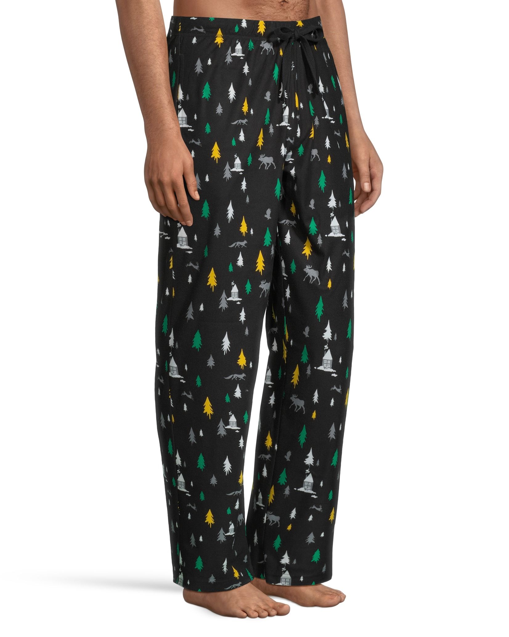 WindRiver Men s Heritage Fleece Plaid Lounge Pants Marks