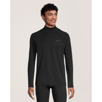 WindRiver Men's T-MAX HEAT Microstretch Mock Neck Long Sleeve Top