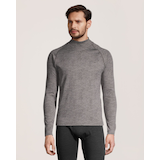 WindRiver Men's T-MAX HEAT Microstretch Mock Neck Long Sleeve Top
