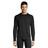 WindRiver Men's T-MAX HEAT Microfleece Long Sleeve Top Front_Flat