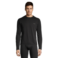 WindRiver Men's T-MAX HEAT Microfleece Long Sleeve Top Front_Flat