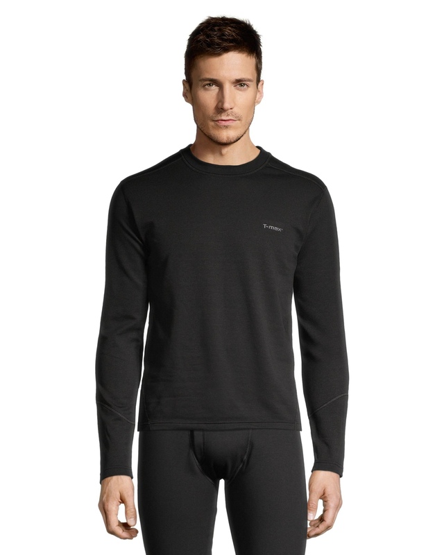 Haut à manches longues en micromolleton T-MAX HEAT pour hommes, WindRiver