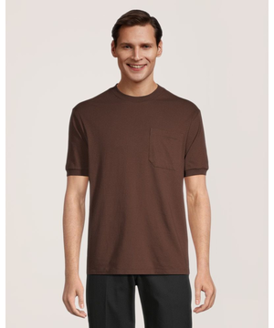 Aggressor Men's Crewneck Short Sleeve Solid Work T-Shirt With FRESHTECH