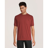 Chemise de travail Aggressor FreshTech de couleur unie à col ras du cou et à manches courtes, pour hommes Front_Flat