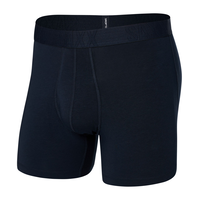 SAXX Men's DropTemp Cooling Cotton Boxer Brief Front_Three_Fourths_Angled_Left
