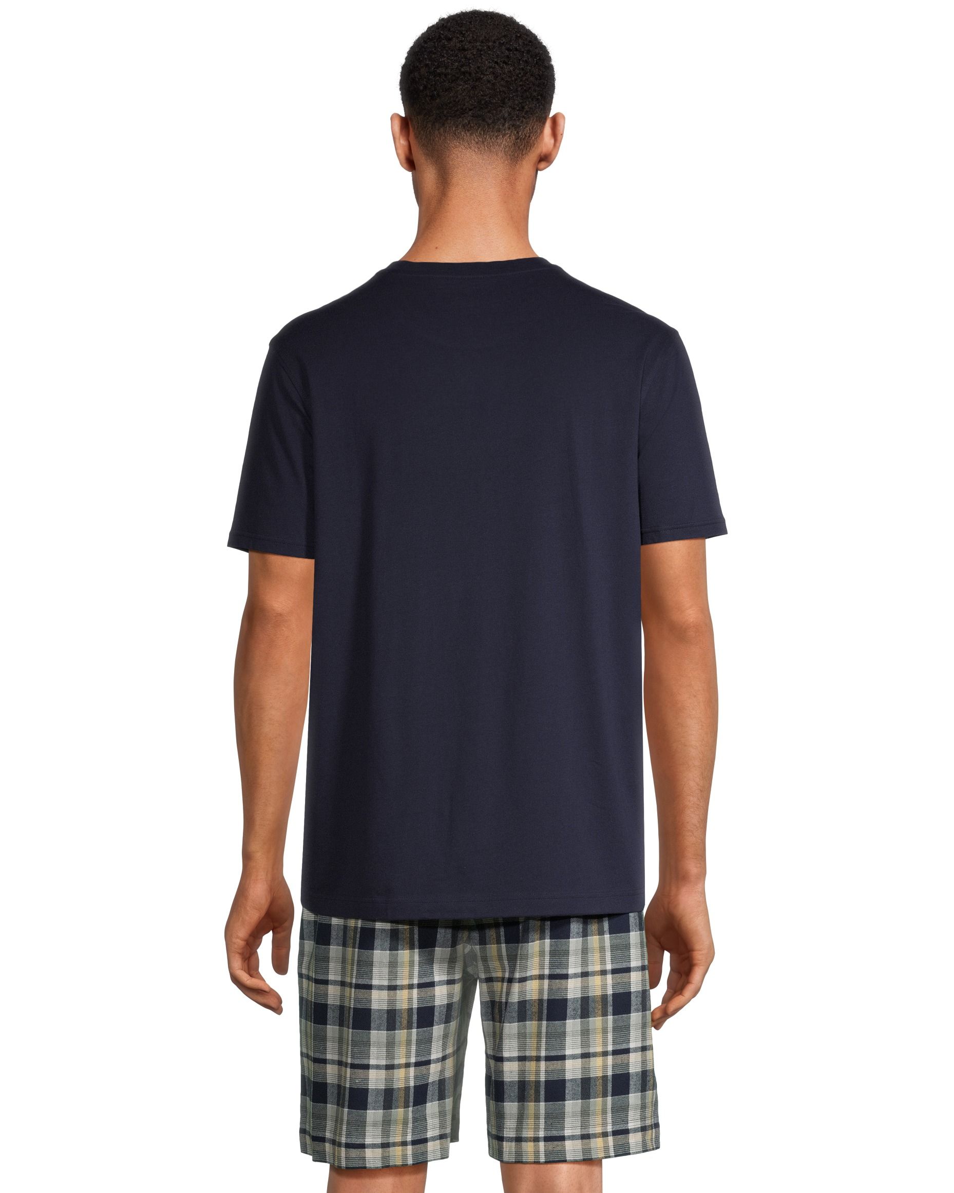 Denver Hayes Men's Woven Short and T Shirt Set