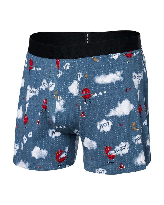 SAXX Dr Men's DropTemp™ Cooling Boxer Shorts Front_Angled_Left