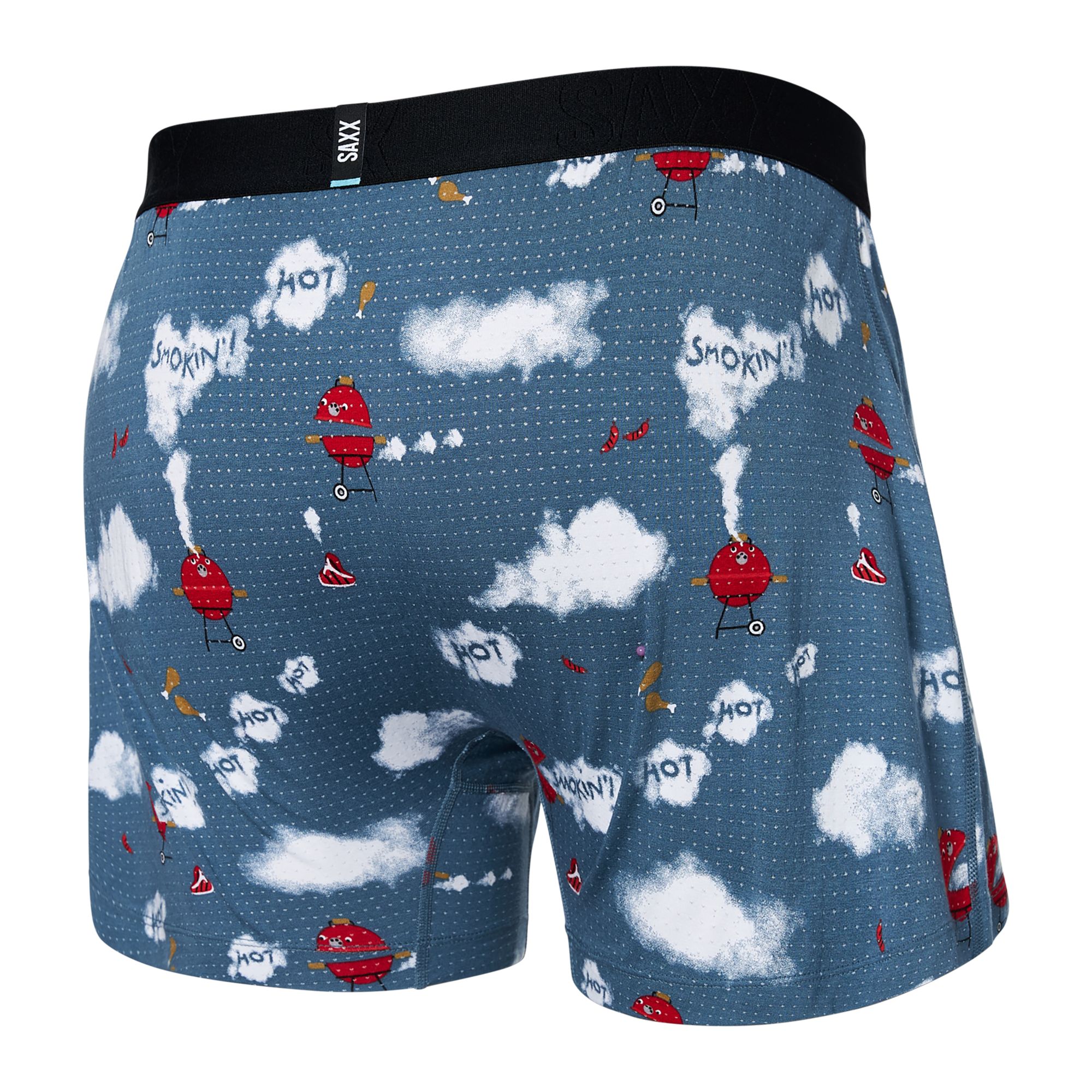 Saxx Dr Men's Droptemp Cooling Boxer Shorts Back_Angled_Right