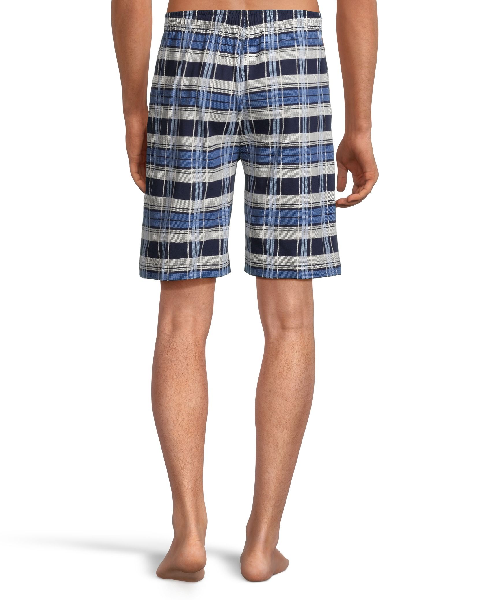 Denver Hayes Men's Jersey Plaid Lounge Shorts