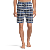 Denver Hayes Men's Jersey Plaid Lounge Shorts Front_Flat