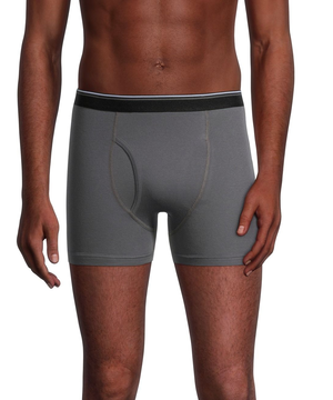 Denver Hayes Men's 2 Pack Yarn Dye Boxer Briefs