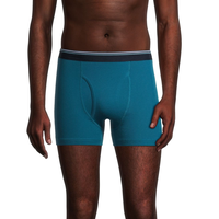 Denver Hayes Men's 2 Pack Yarn Dye Boxer Briefs