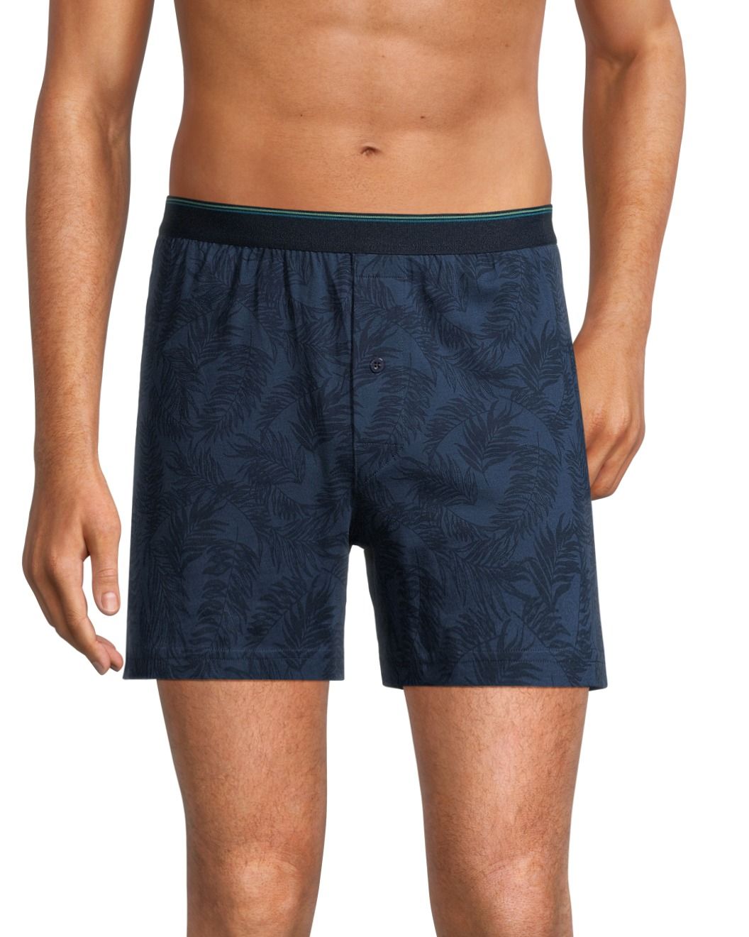 Denver Hayes Men's 2 Pack Yarn Dye Loose Fit Boxer Briefs